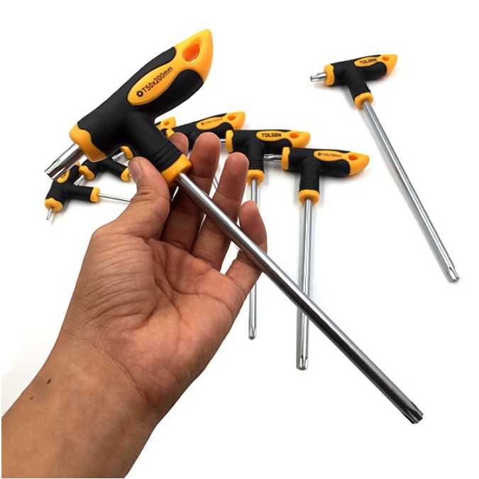 Bộ lục giác chữ T bông 8pcs Tolsen