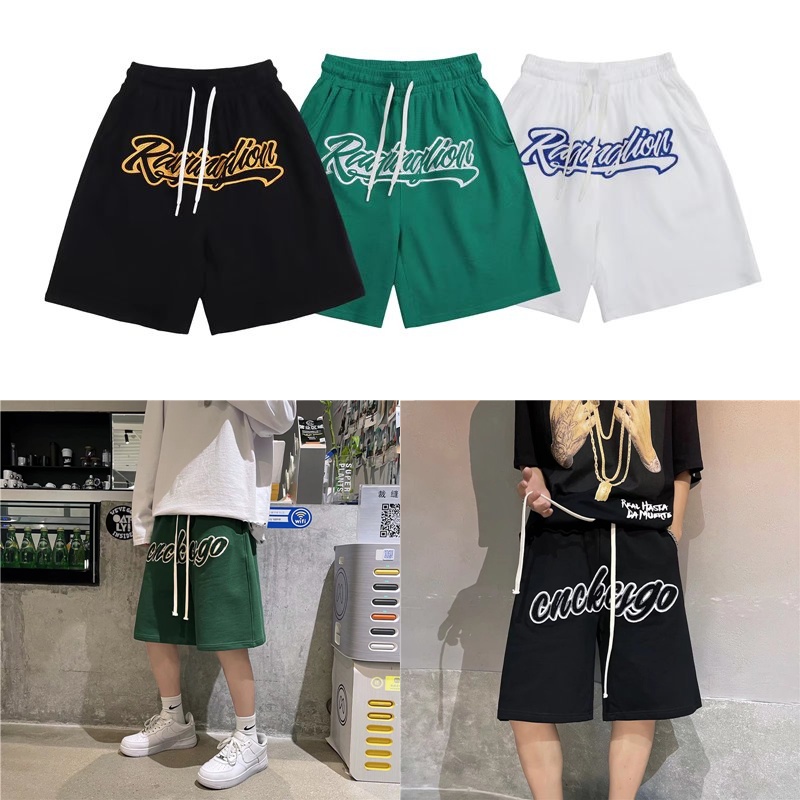 Quần Short Thể Thao Bóng Rổ Dáng Rộng Thời Trang Mùa Hè Kiểu Đường Phố Mỹ Dễ Phối Đồ