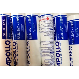 Keo silicone apollo a600 300ml màu đen