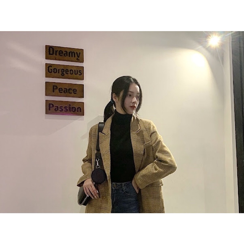 ÁO DẠ SỌC CARO 🌼