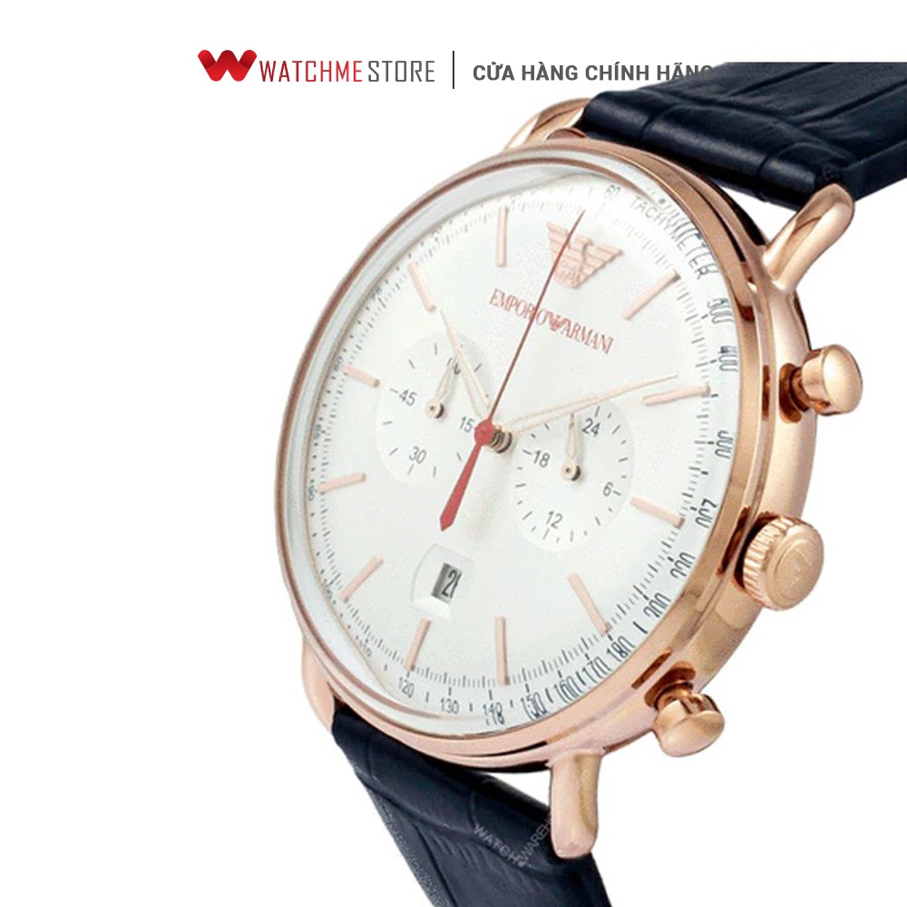 [ ĐẶC BIỆT 18-29.07 - VOUCHER 10%] - Đồng hồ Nam Emprorio Armani dây da AR11123