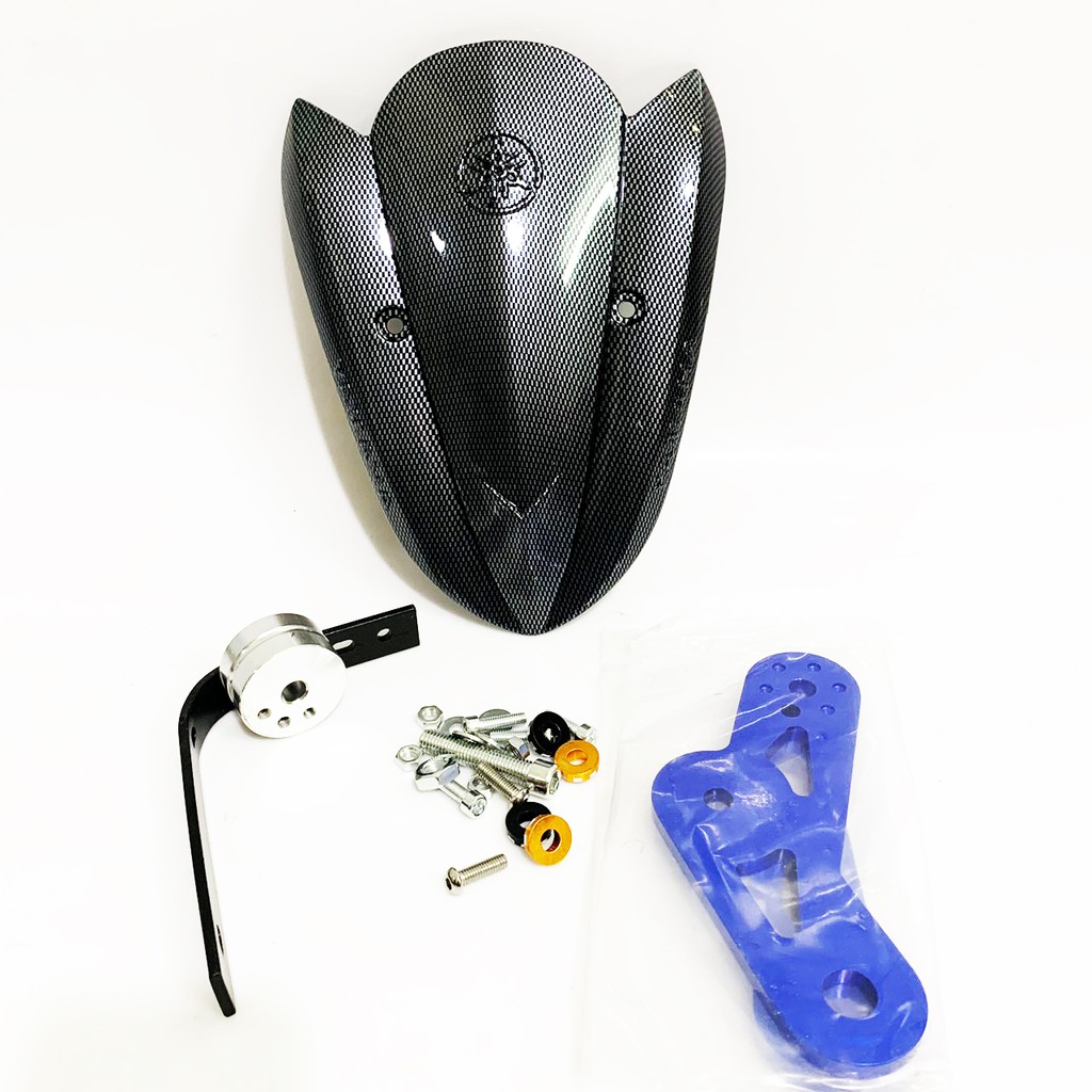 CHẮN BÙN SIÊU NHÂN CARBON CHÂN NHÔM CNC CHO EXCITER 150 ( HÀNG ĐỜI ĐẦU RẤT CHẮC CHẮN)