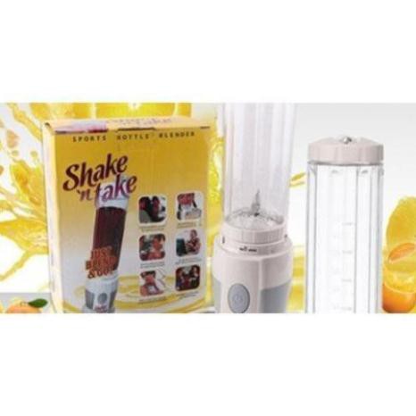 MÁY XAY SINH TỐ SHAKE n TAKE ( 2 cối ) MANG SINH TỐ ĐẾN MỌI NƠI