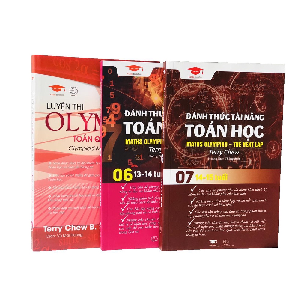 Sách: Đánh Thức Tài Năng Toán Học Và Luyện Thi Toán Quốc Tế Olympic - Toán Nâng Cao Lớp 8 Và Lớp 9 (Song Ngữ)