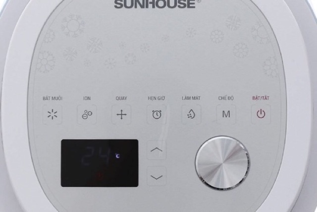 Quạt điều hòa hơi nước Sunhouse SHD7718 hàng không điều khiển
