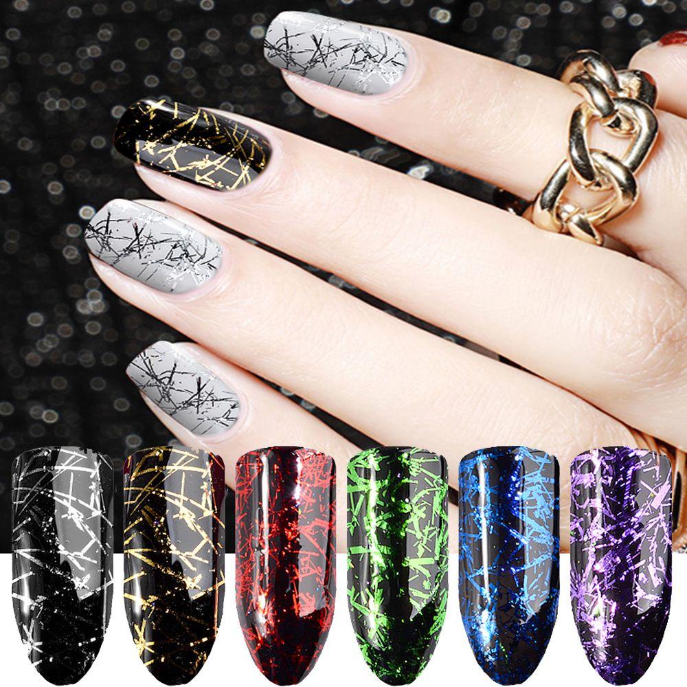 Phụ Kiện Trang Trí Móng Tay Lấp Lánh Xinh Xắn|Bột Kim Tuyến Tráng Gương Trang Trí Móng Tay