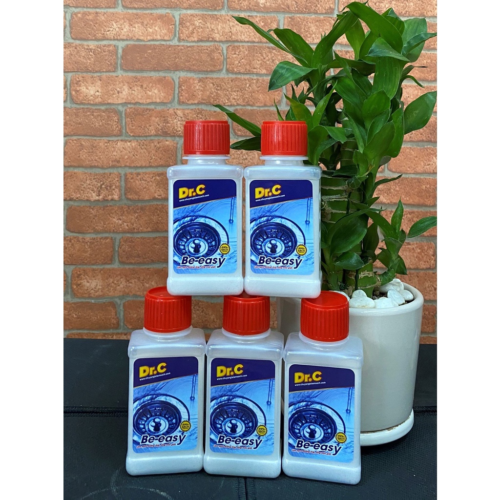 Thông tắc đường ống thông cống thoát chậu rửa, vệ sinh lồng giặt Dr.C Beeasy 100G