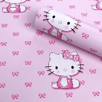 Cuộn 10m giấy dán tường hello kitty