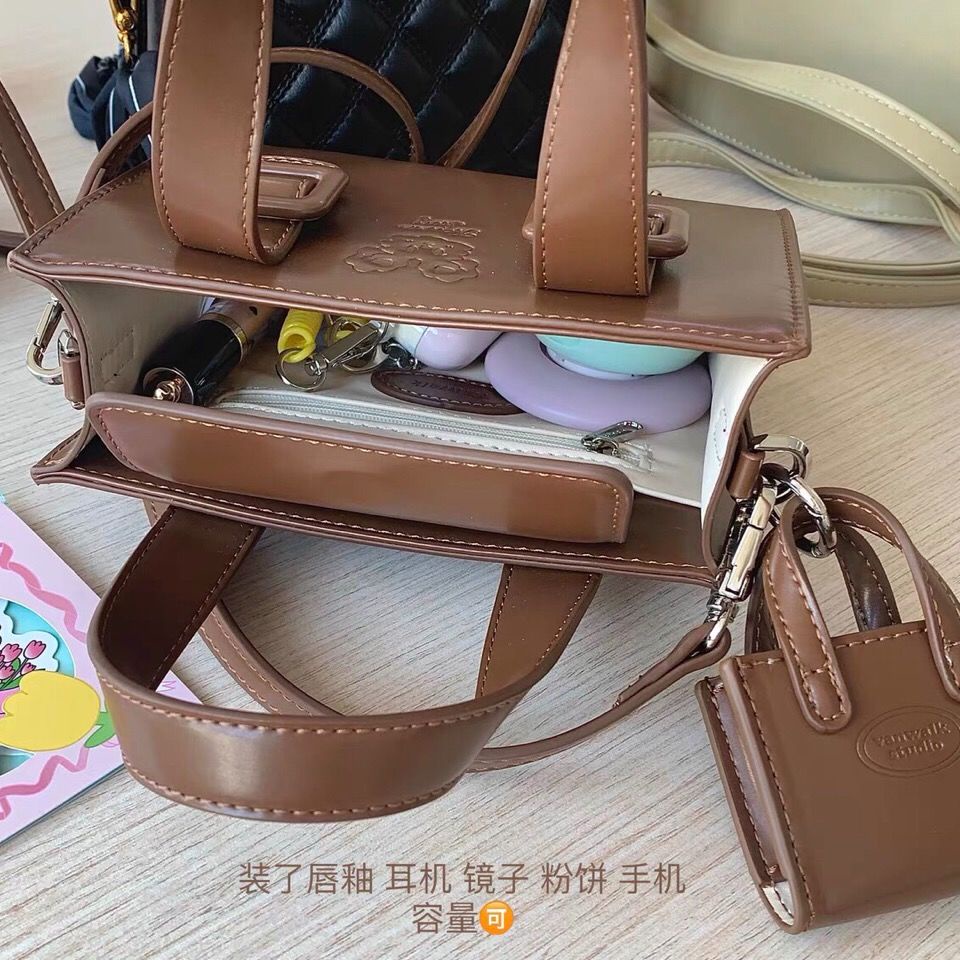 Túi Xách Đeo Vai Màu Sắc Kẹo Ngọt Thanh Lịch Thời Trang Mùa Thu Cho Nữ