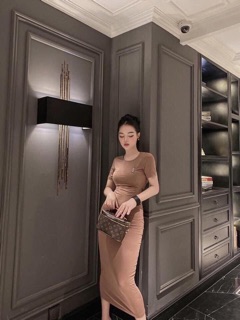 [HÀNG CAO CẤP] Đầm body rút dây lưng cut-out