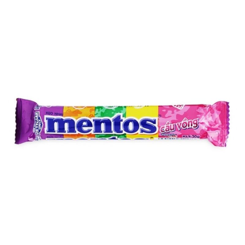 Kẹo nhai Mentos các loại thanh 30g