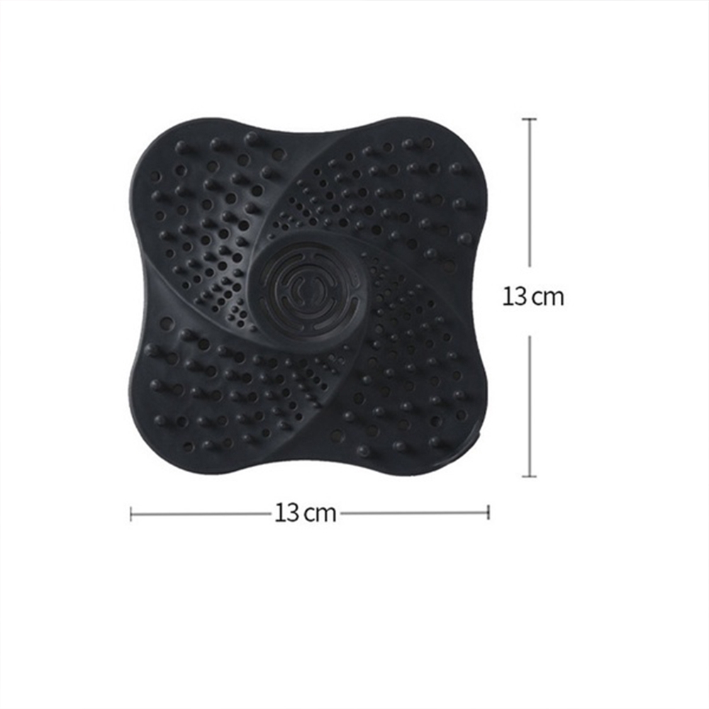 KUNHEV Nắp đậy cống thoát nước bằng silicone hình xoắn ốc tiện lợi