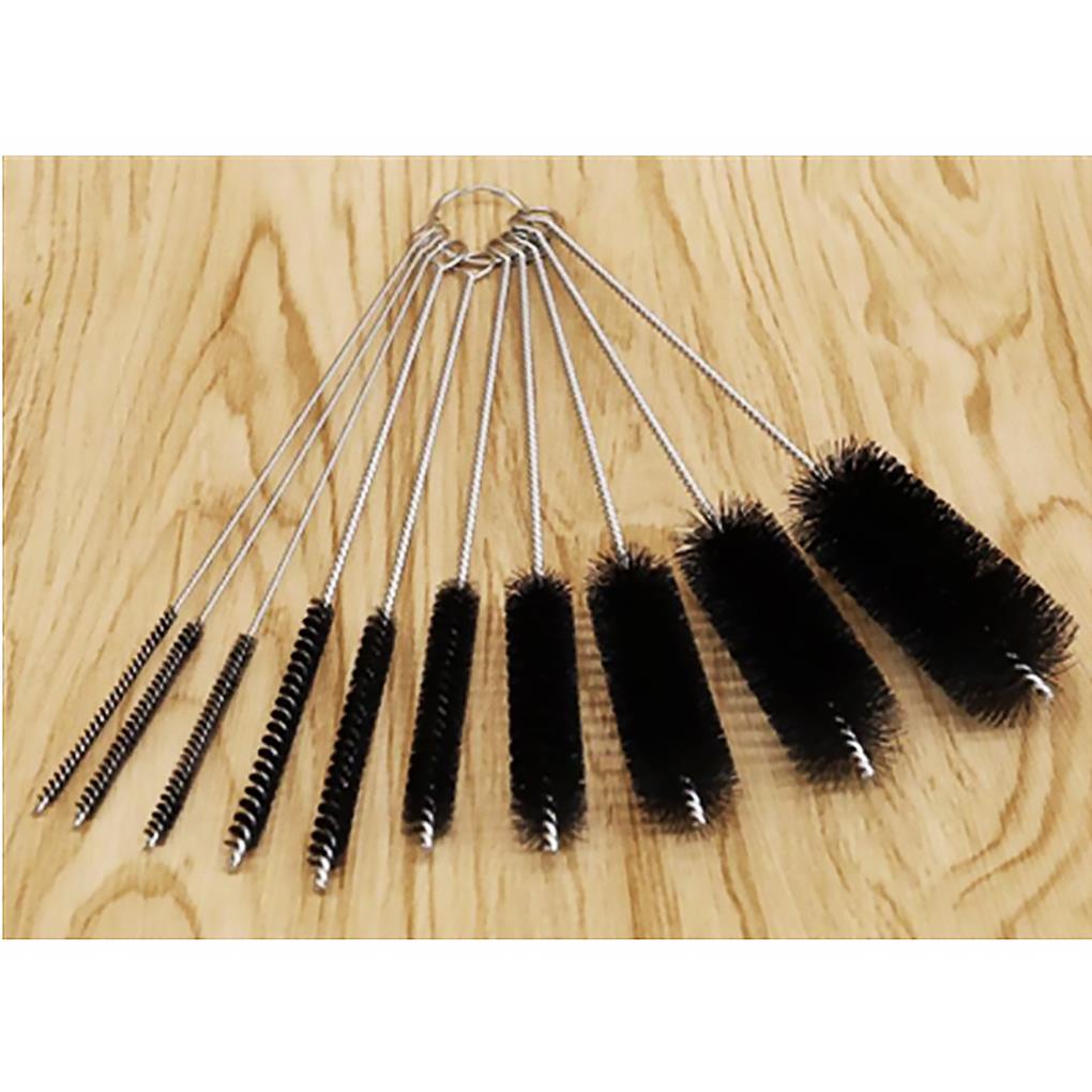 Bộ 10 Cọ Nylon Vệ Sinh Bình Nước / Ống Hút Cho Máy Pha Cà Phê