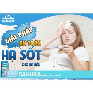 Dán hạ sốt Sakura hộp 6 miếng