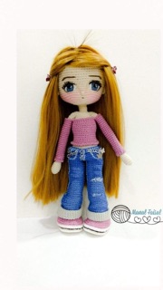 Doll HandMade - Búp bê len 25-30cm