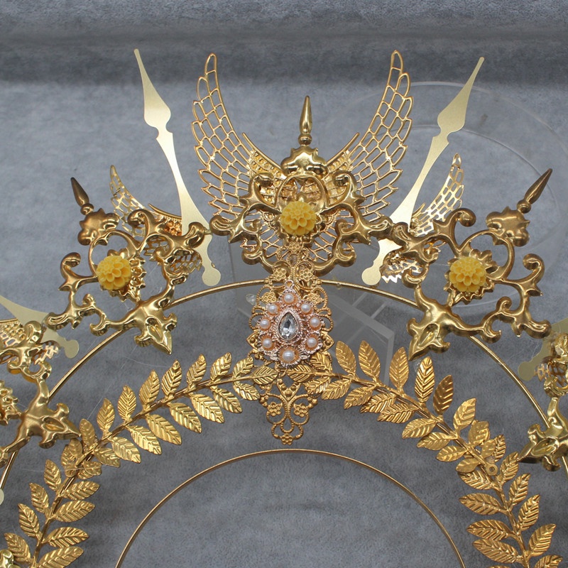 Phụ kiện cài tóc tự làm bằng tay phong cách lolita