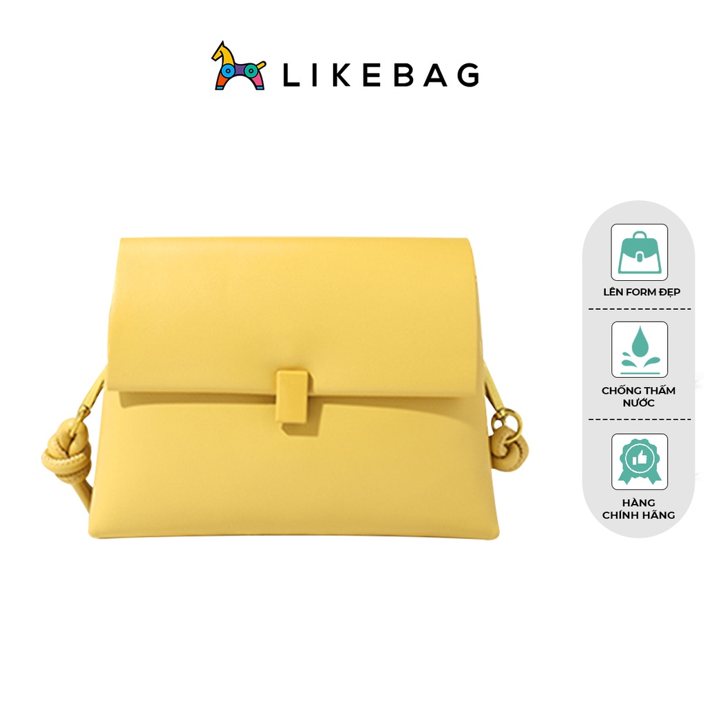 Túi đeo chéo nữ màu pastel LIKEBAG kiểu dáng Hàn Quốc 9784 - LIBAGI
