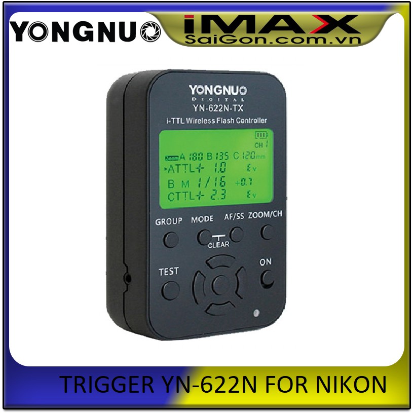 FLASH TRIGGER YONGNUO YN-622N dùng cho máy NIKON