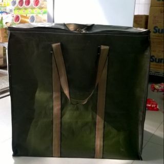 Túi bạt đựng đồ xanh rêu 60x40x60cm