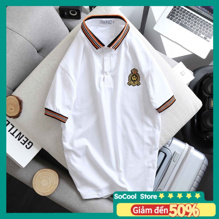Áo thun nam hàng hiệu cao cấp cổ trụ tay ngắn phong cách Hàn Quốc AN10 - Socool Store | BigBuy360 - bigbuy360.vn