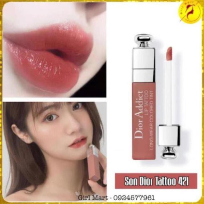 Dior Addict Lip Tattoo chính hãng mới nhất đáng mua nhất mọi thời đại son màu cam đất, cam đỏ, đỏ berry, hồng san hô