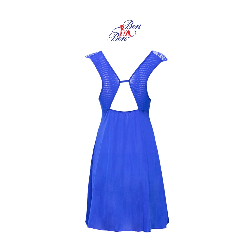 Đầm ngủ không cúp, ren hoa Bon Bon - IL9197