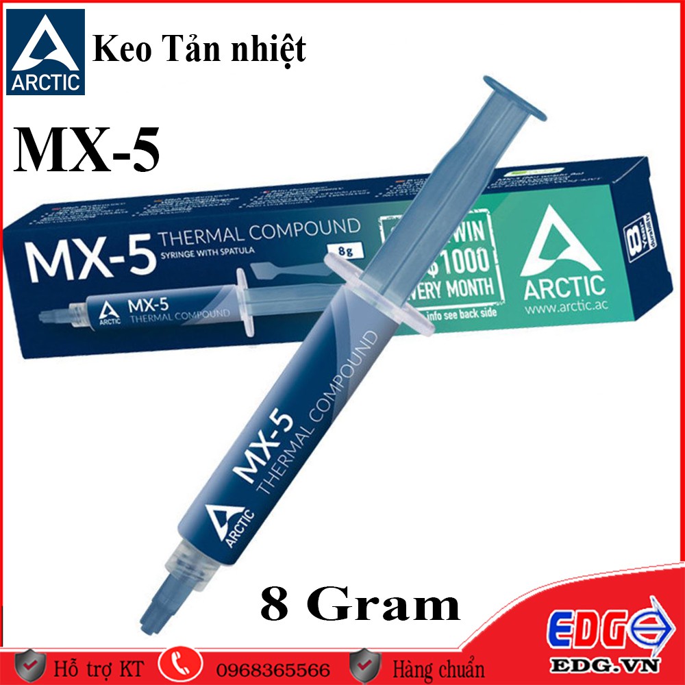 MX-5 Keo tản nhiệt xịn chính hãng ARCTIC, keo làm mát Laptop , PC