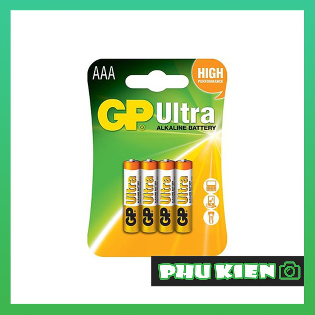 Pin AAA GP Ultra Alkaline (4 Viên)