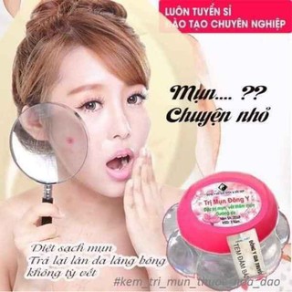 KEM MỤN ĐÔNG Y HOA ĐÀO