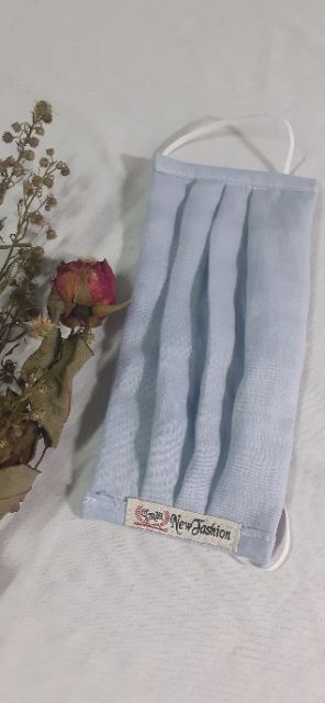 Khẩu Trang Vải Linen 3 Lớp Chống Khuẩn