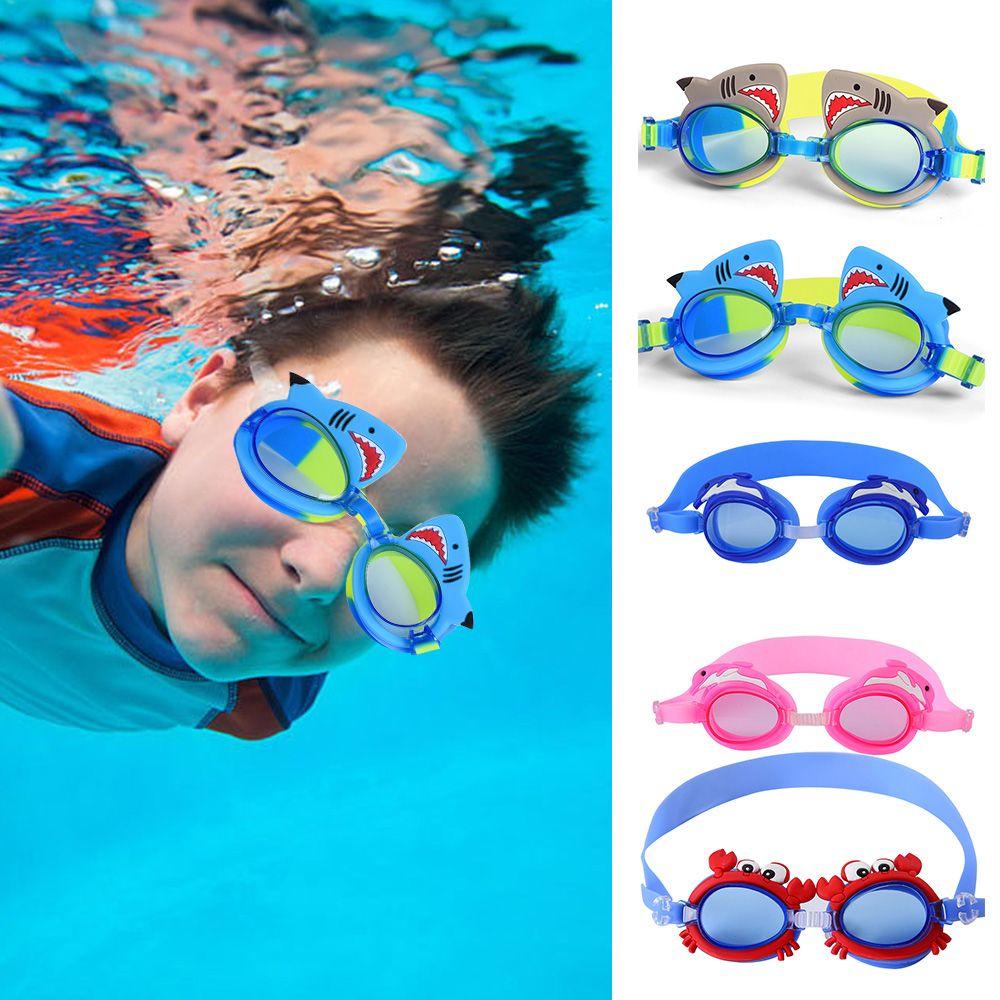 MUVAKO Kính Bơi Chống Sương Mù Hoạ Tiết Hoạt Hình Dễ Thương Xinh Xắn