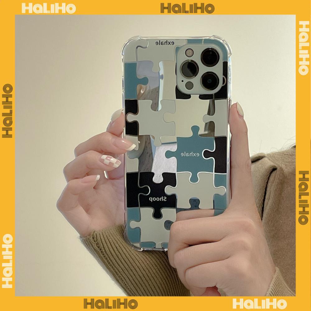 Ốp điện thoại Acrylic tráng gương chống sốc bảo vệ camera thích hợp cho iPhone 11 13 Pro Max 12 Pro Max 7 Plus xr xs max