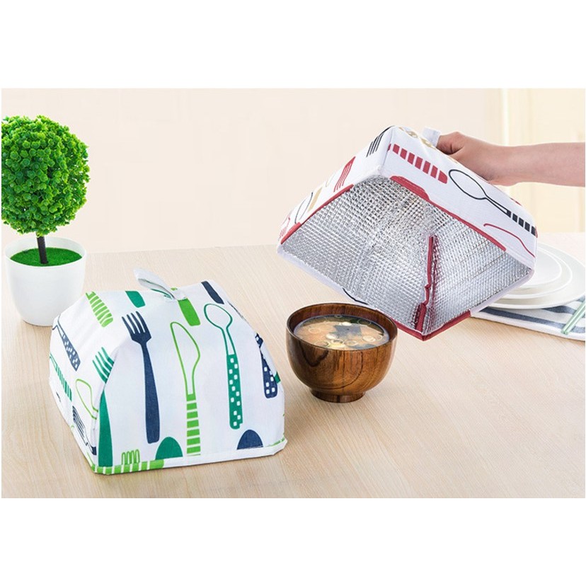 Lồng bàn giữ nhiệt giúp mâm cơm ấm nóng, Kích thước: 71 x 23 cm