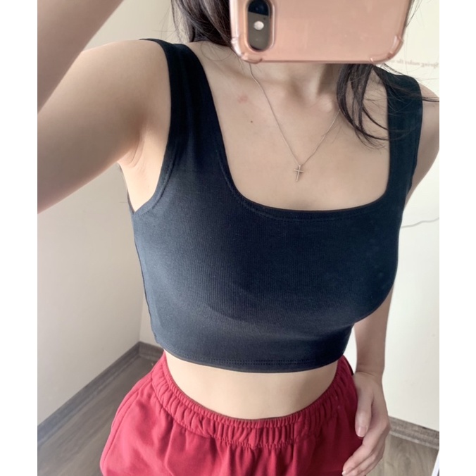 Áo 3 Lỗ Croptop Nữ, Áo Thun Chất Borip Không Tay Freesize IRISVIEL | BigBuy360 - bigbuy360.vn