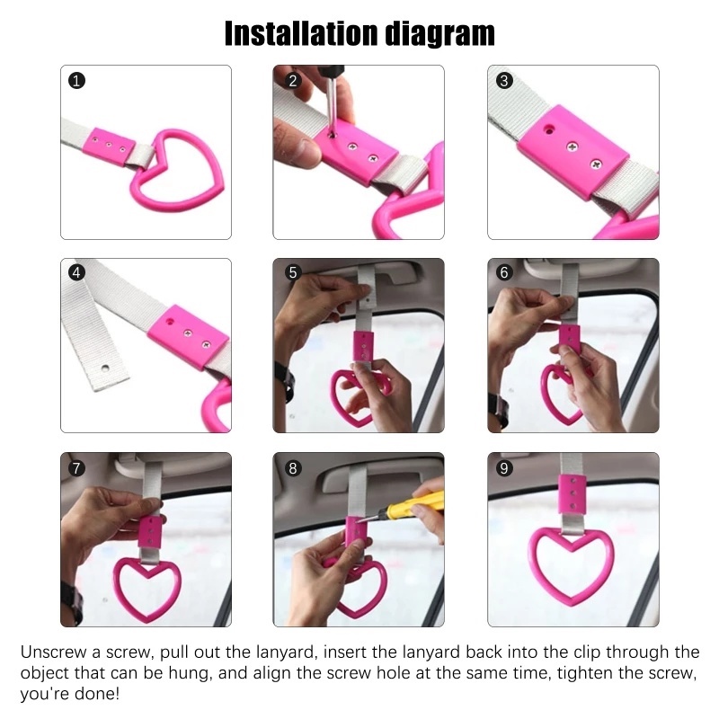 Phụ Kiện Móc Treo Cảnh Báo An Toàn Phía Sau Xe Hơi Chất Lượng Cao