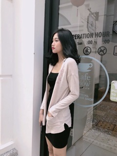 Áo Cadigan mỏng hàng xuất