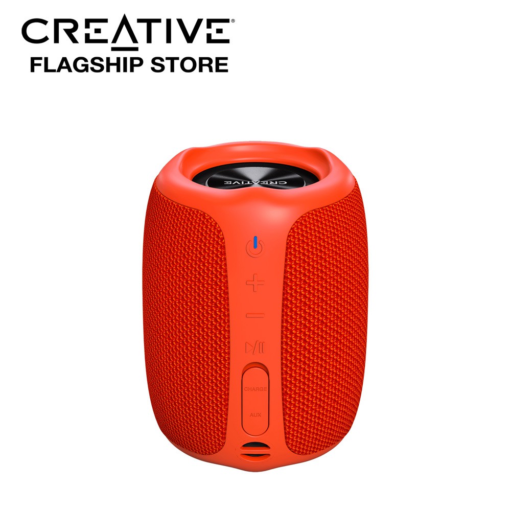 Loa Di Động Creative MUVO Play Orange - Hàng Chính Hãng