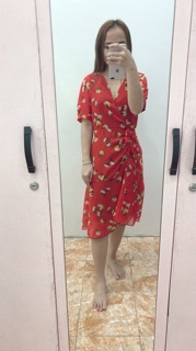 ĐẦM MAXI ĐUÔI CÁ NHÚN EM DÁNG NGẮN (nhiều màu)