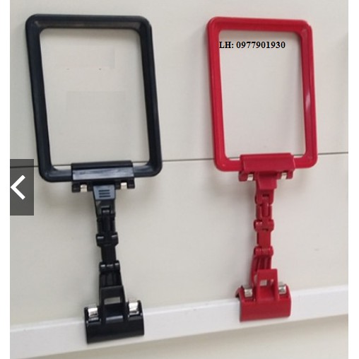 Kẹp khuyến mại, kẹp khung bảng giá siêu thị khung A5,A6