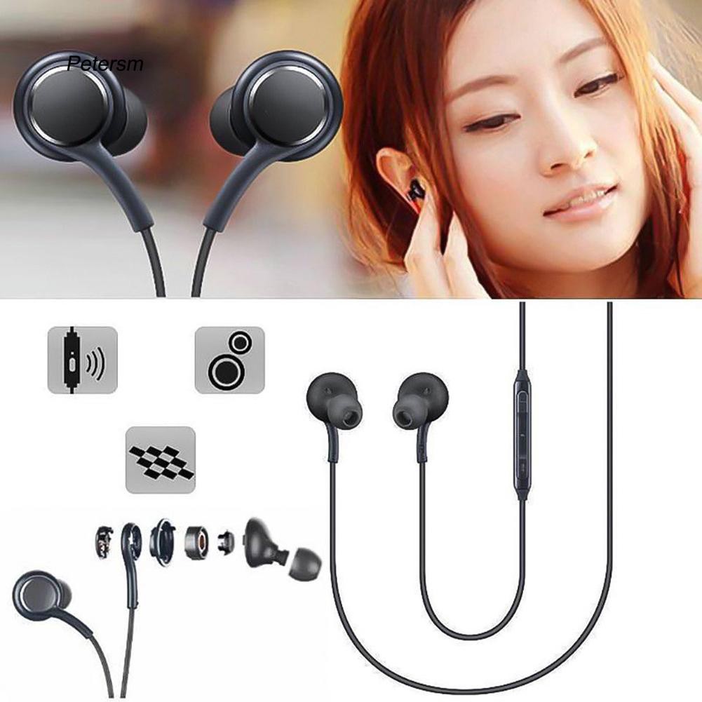 Tai nghe nhét tai ptsm _ Earbuds âm thanh Stereo cho Samsung Galaxy S8 Plus