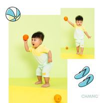 Bộ cộc bé trai CHAANG có túi Chaangana