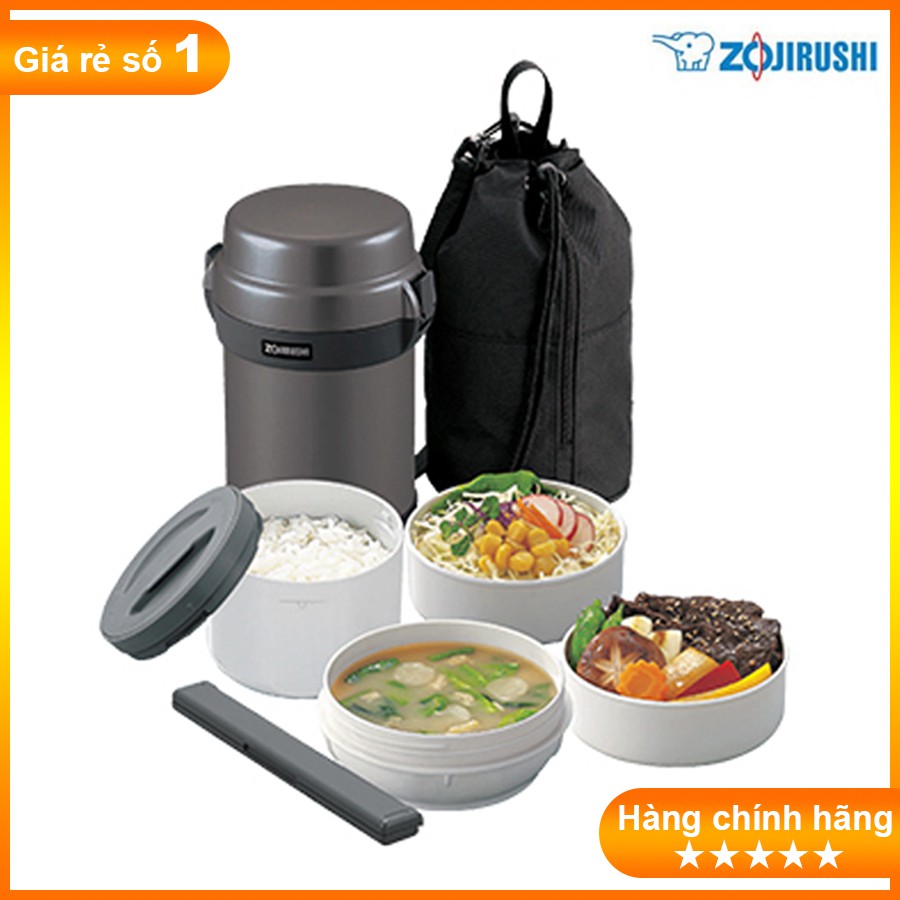 Hộp Cơm Giữ Nhiệt 4 ngăn Zojirushi ZOCM-SL-JAF14