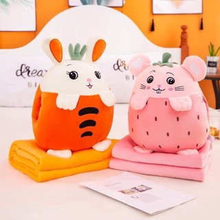Set chăn gối 2 trong 1