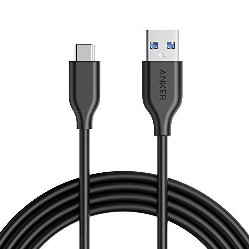 Cáp Anker PowerLine 0.9m C-Type to USB 3.0 siêu bền cho Samsung, Nexus, Huawei, MacBook (US Full Seal)