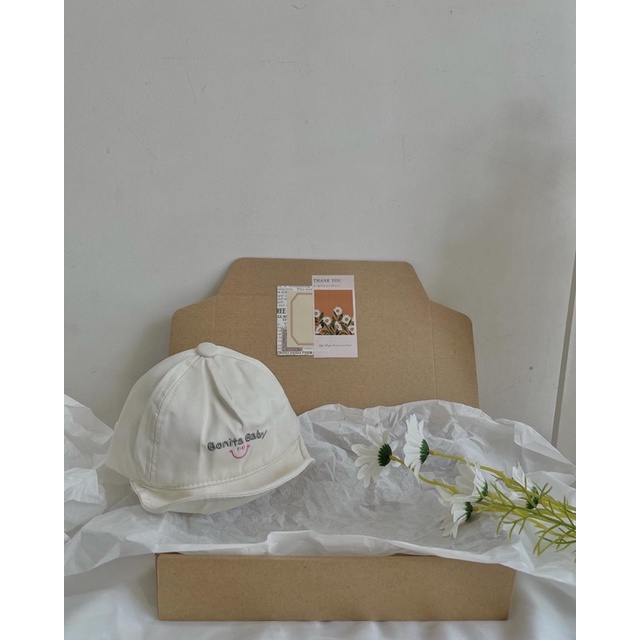 Nón vải lưỡi trai em bé nanci room