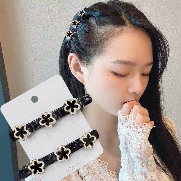 Kẹp Tóc Mái Đôi Thời Trang Cổ Điển Dễ Thương Dành Cho Nữ