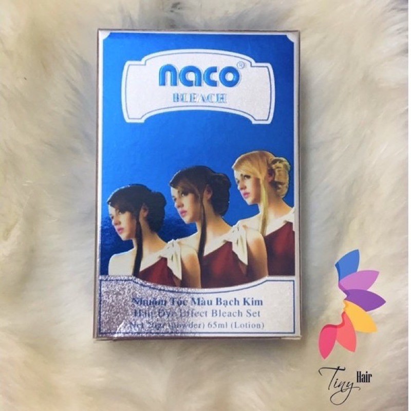 Bột tẩy tóc NACO BLEACH - nhuộm tóc bạch kim