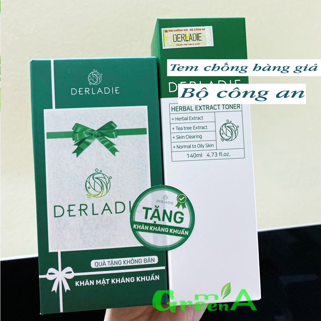 Toner Tràm Trà Derladie Nước Hoa Hồng Giảm Mụn Kiềm Dầu Derladie Herbal Extract Tee Tree Toner [NHẬP KHẨU CHÍNH HÃNG] | BigBuy360 - bigbuy360.vn