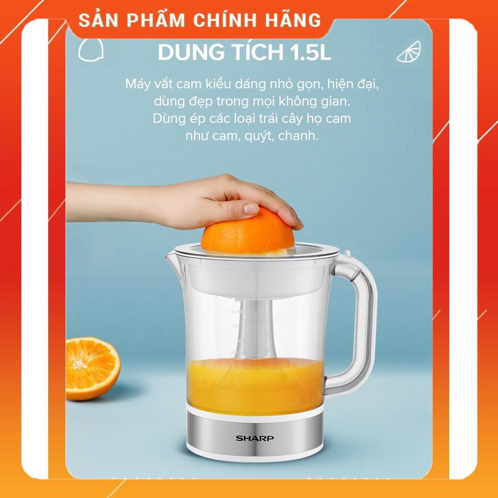 Máy Vắt Cam Sharp EJ-J415-WH Dung Tích 1.5L ( Màu Trắng) - Bảo hành 1 năm