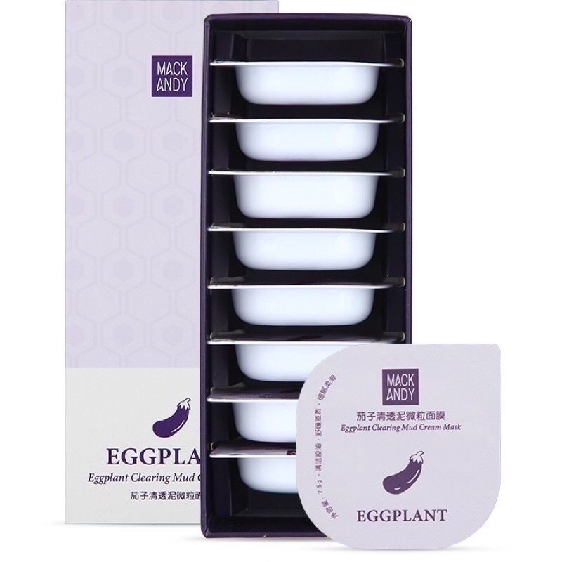 MẶT NẠ BÙN NON ĐẤT SÉT CÀ TÍM